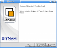 BitNami eZ Publish screenshot